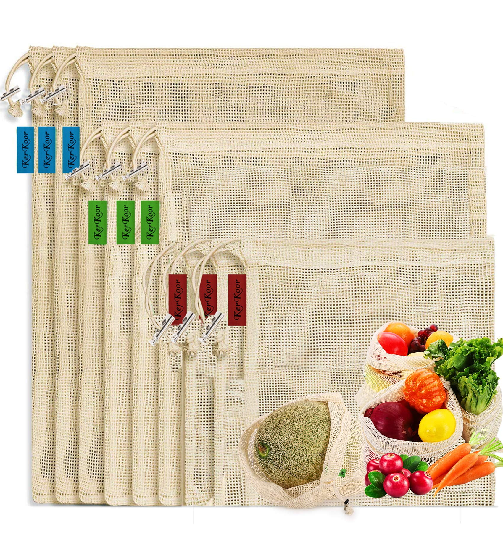 Net zero produce bags sale