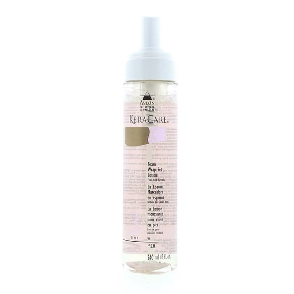 Kera Care Foam Wrap-Set Lotion 8 oz (Pack of 2)