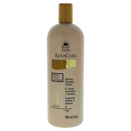 KeraCare Hydrating Detangling Shampoo by Avlon for Unisex - 32 oz Shampoo