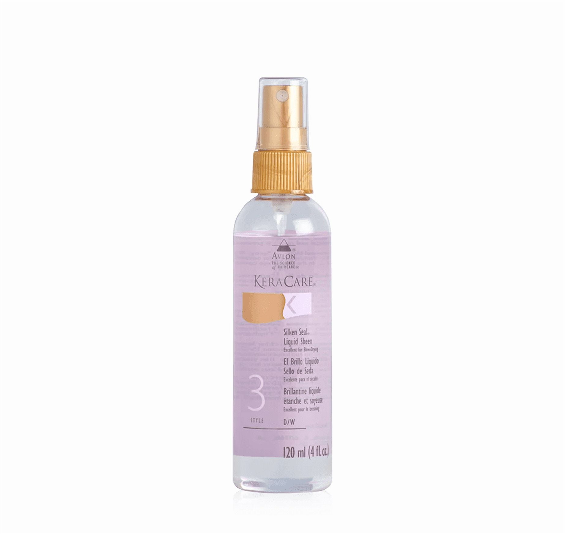 KeraCare Silken Seal Liquid Sheen by Avlon for Unisex - 4 oz Spray