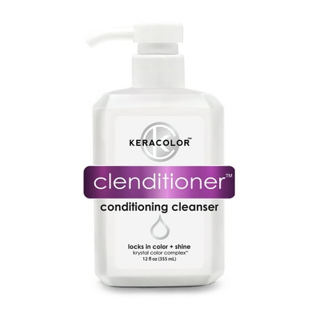 Keracolor Cleansing Conditioner, Color Safe Prevents Color Fade & Replaces Your Shampoo, 12 fl oz