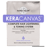 Keracolor Hair Bleach Kit - Complete Hair Lightening & Toning System