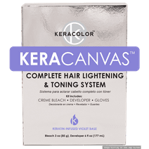 Keracolor Hair Bleach Kit - Complete Hair Lightening & Toning System