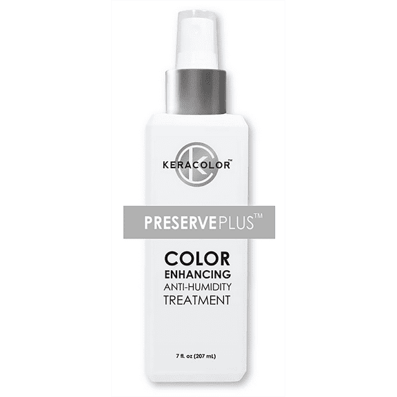 Keracolor Preserve Plus Color Enhancing Anti-Humidity Treatment, Prevents Frizz, Heat Protectant, 7 fl. oz.