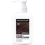Keracolor Semi Permanent Hair Dye 3 in 1 Clenditioner, Espresso, 12 fl oz