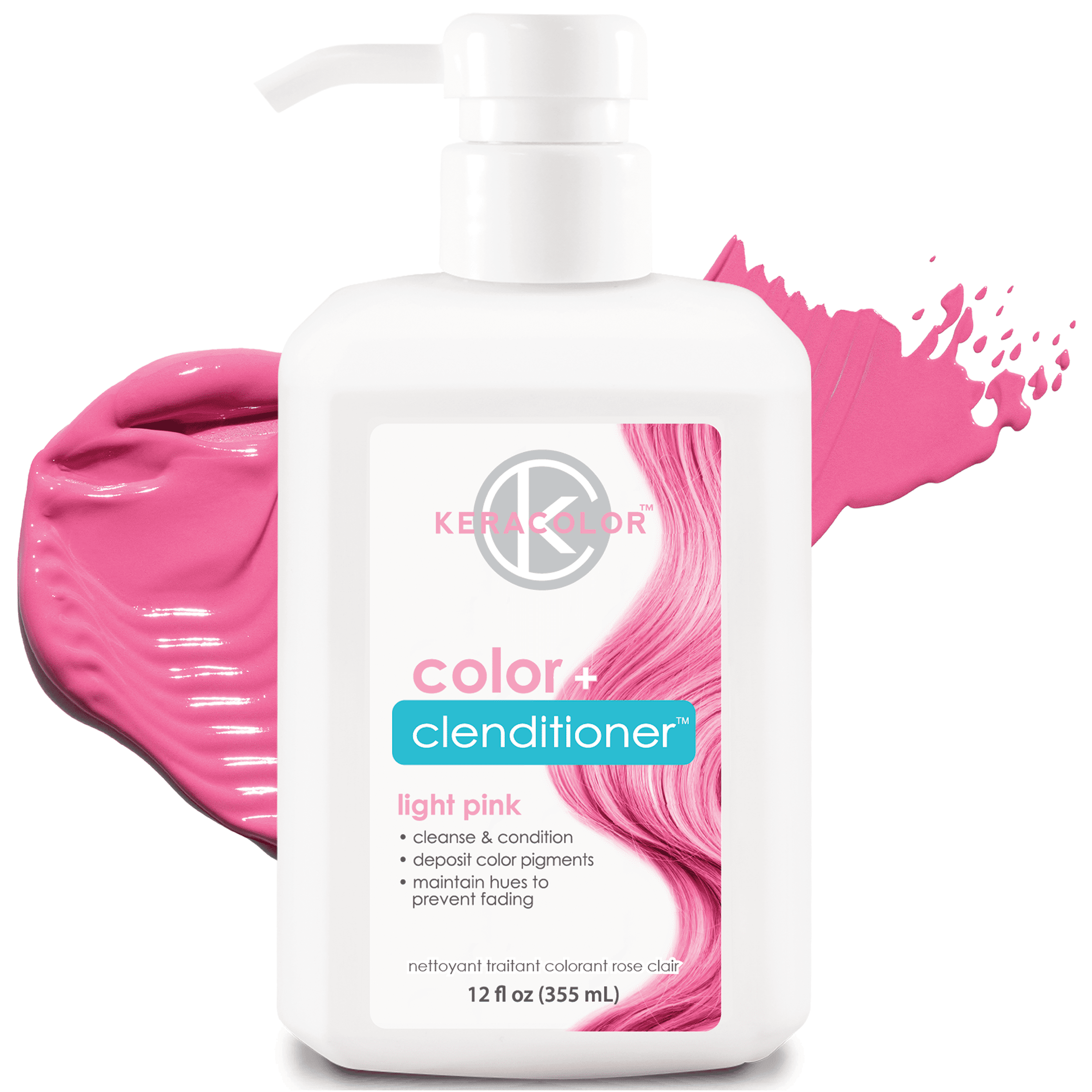 Keracolor, Semi Permanent Hair Dye, 12 fl oz, Hot Pink - Walmart.com