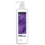 Keracolor Semi Permanent Hair Dye 3 in 1 Clenditioner, Purple, 33.8 fl oz