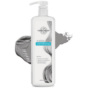 Keracolor Semi Permanent Hair Dye 3 in 1 Clenditioner, Silver, 33.8 fl oz