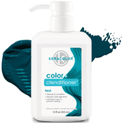 Keracolor Semi Permanent Hair Dye 3 in 1 Clenditioner, Teal, 12 fl oz