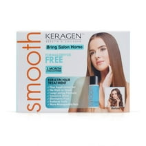 Keragen - Brazilian Keratin Hair Smoothing Treatment Express Home Kit-Blowout Straightening System, Formaldehyde Free 2 oz
