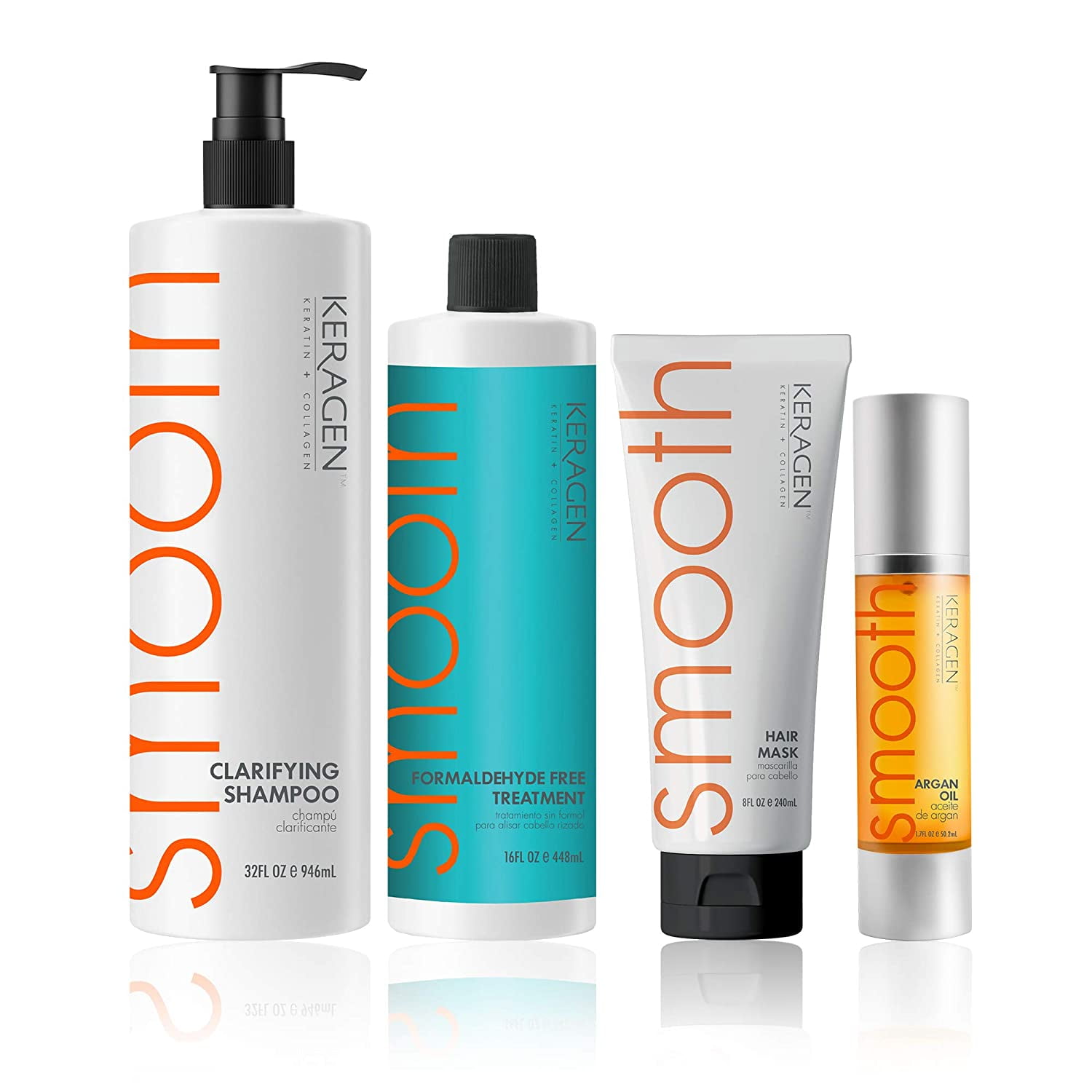 Keragen Brazilian Keratin Smoothing Treatment, Blowout Straightening