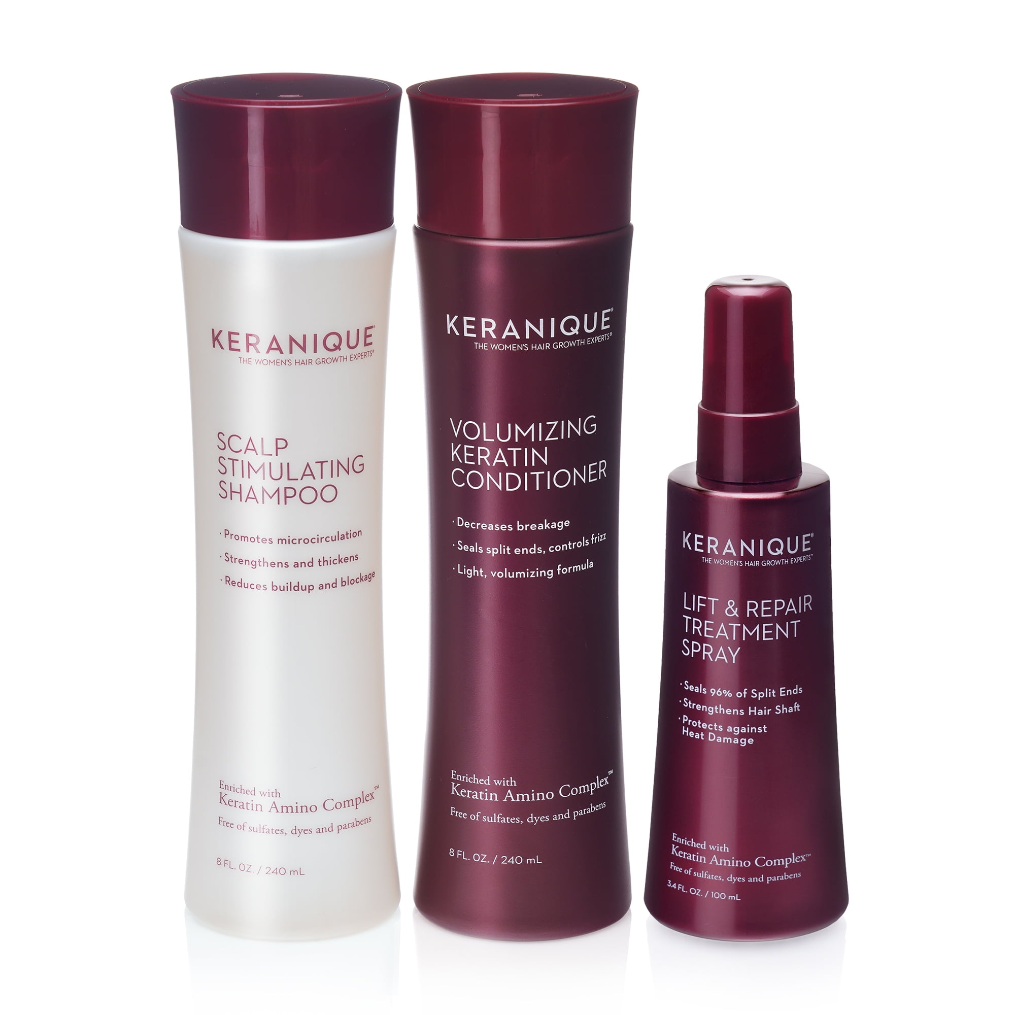 Keranique 60 Day Body and Volume Treatment System for Thinning Hair