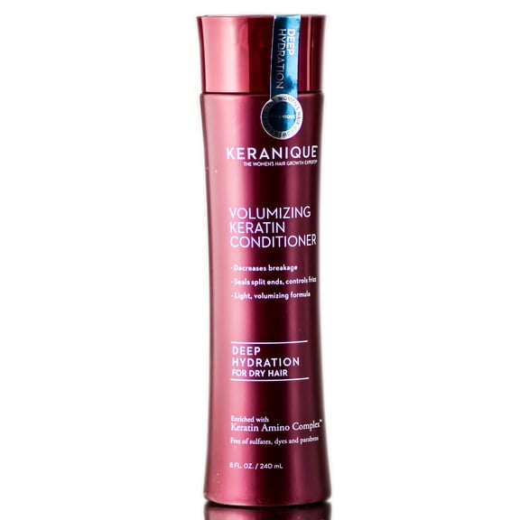 Keranique Volumizing Keratin Conditioner Deep Hydration - 8 oz