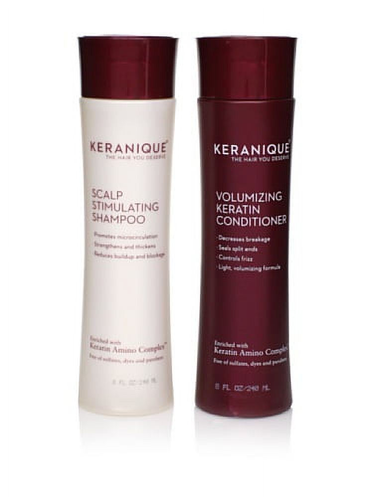 Keranique Volumizing ShampooConditioner, 8 oz. Duo