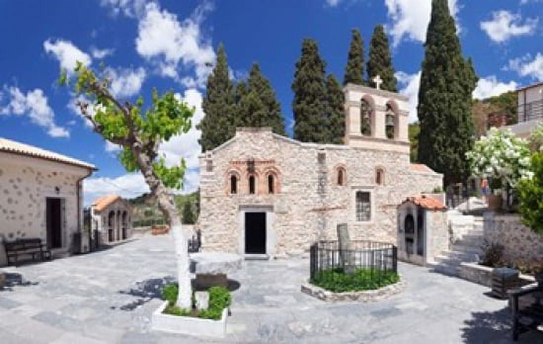Keras Kardiotissas Monastery Kera Crete Greece Canvas Art - Panoramic Images (19 x 12)