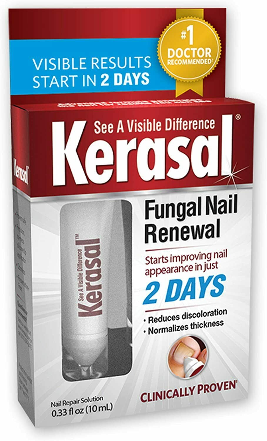 Kerasal Nail Fungal Nail Renewal Treatment from nail fungus 10 mL / 0.33 oz  NEW 885245659578 | eBay