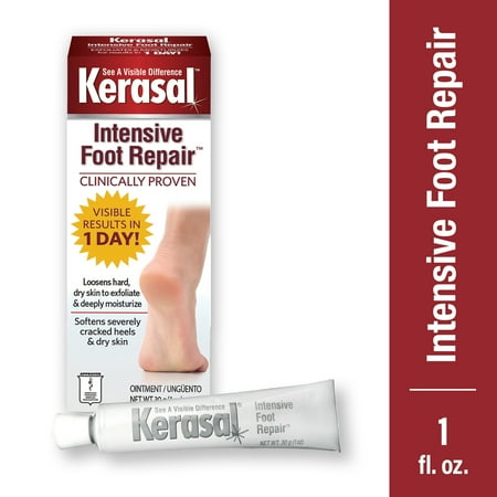 Kerasal Intensive Foot Repair, Skin Healing Ointment, 1 oz, Pack of 3