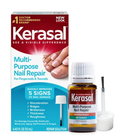 Kerasal Multi-Purpose Nail Repair Solution for Discolored and Damaged Nails, 0.43 oz price history and forecast - Kerasal 851409007363