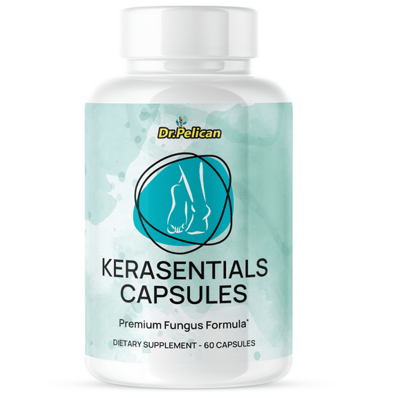 Kerasentials- Skin & Nail Support- 60 Capsules- Dr. Pelican