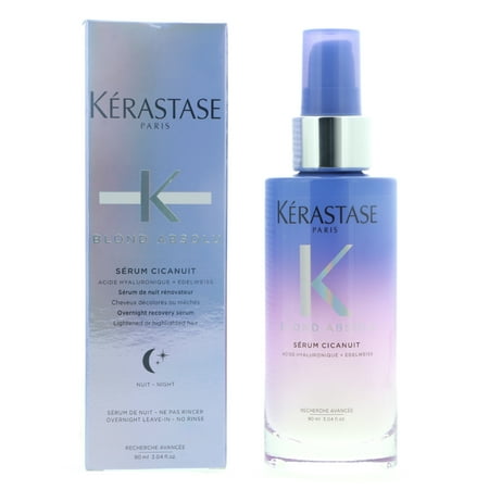 Kerastase Blond Absolu Cicanuit Overnight Recovery Serum for All Blonde Hairs - 3.04 oz
