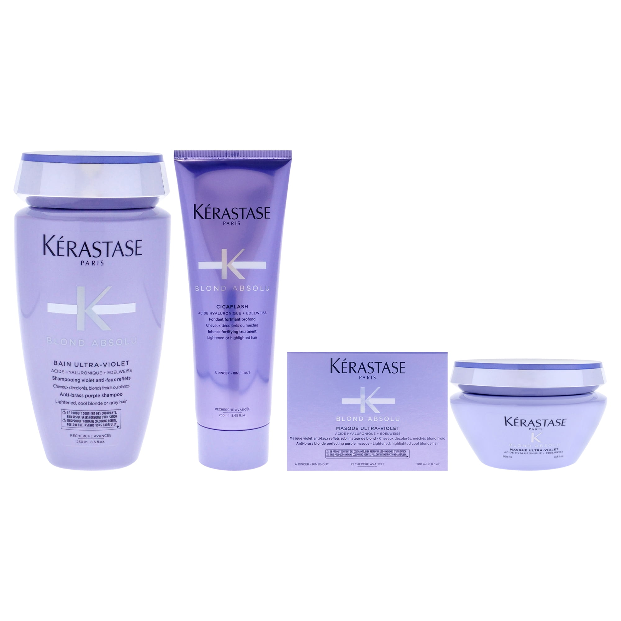 Kerastase Blond Absolu Kit , 3 Pc Kit 8.5oz Blond Absolu Bain