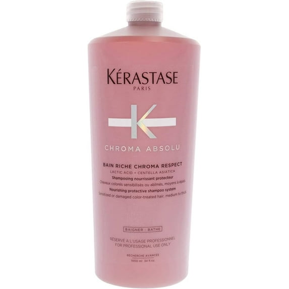 Kerastase Chroma Absolu Bain Chroma Respect Hydrating Protective Shampoo 33.8 oz