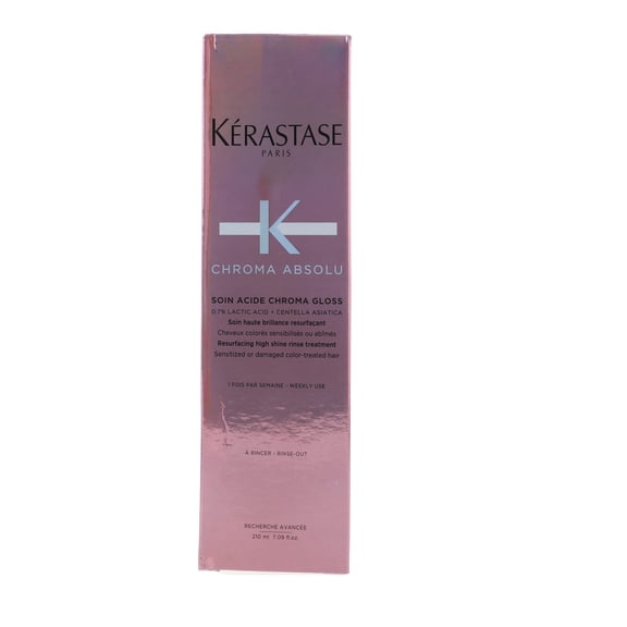 Kerastase Chroma Absolu Soin Acide Chroma Gloss Resurfacing High Shine Rinse Treatment, 7.1 oz