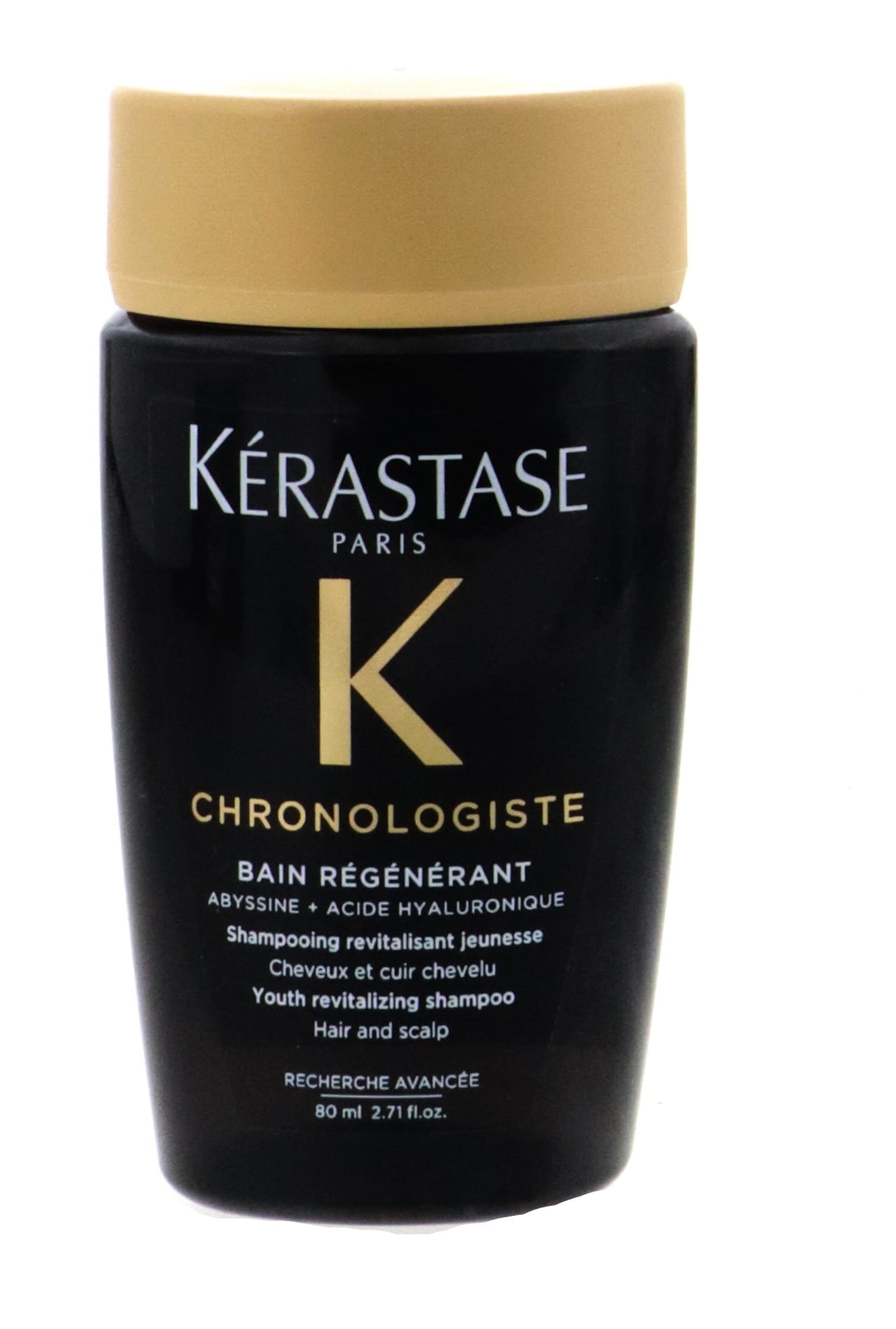 Kerastase Chronologiste Bain Regenerant Youth Revitalizing Shampoo, 2.7 oz