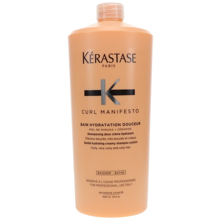 Kérastaseシャンプー 、トリートメント Kerastase Curl Manifesto Bain Hydration Douceur Shampoo, 34 oz