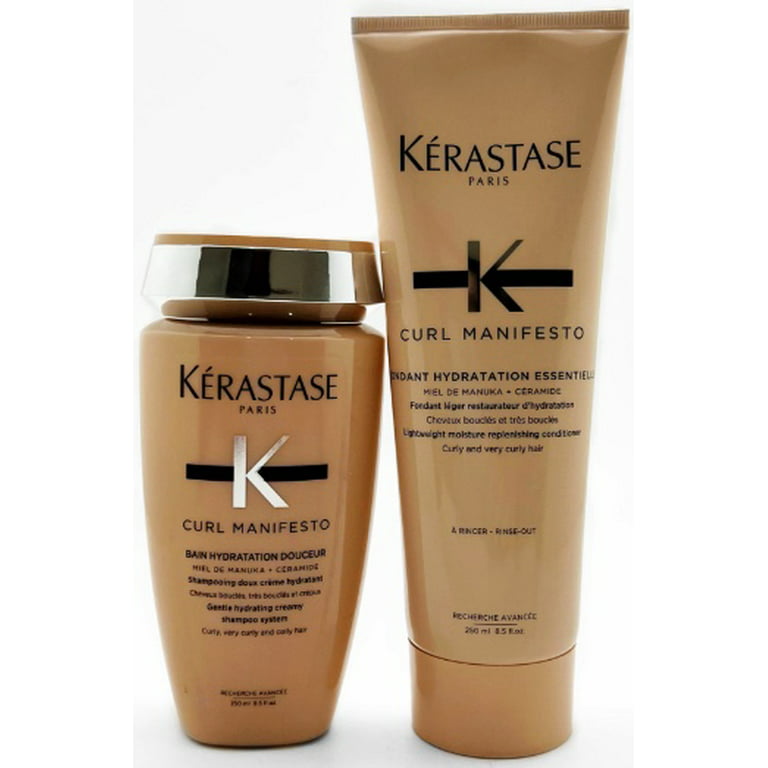 St affældige blæse hul Kerastase Curl Manifesto Shampoo & Conditioner Duo for Curly Hair 8.5 oz -  Walmart.com