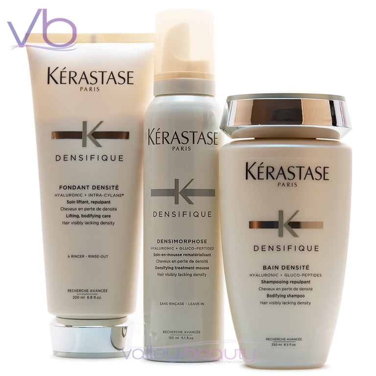 Kerastase Densifique Bain (250ml) + Fondant (200ml) + Mousse