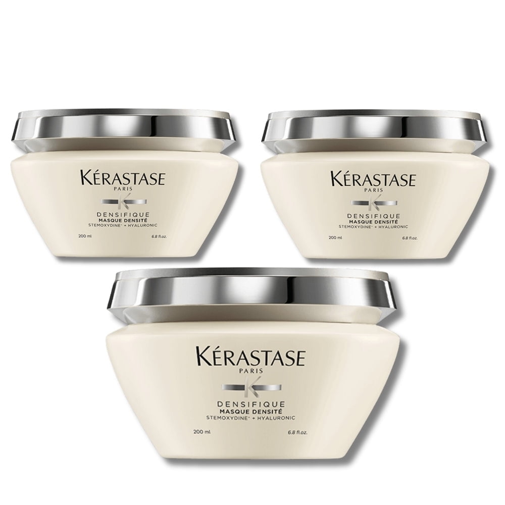 Kerastase Densifique Masque Densit&eacute; Fullness and Elasticity Hair Mask 200ml 3 Pack