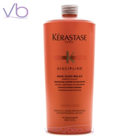 Kerastase Discipline Bain Oleo-Relax, 1000 ml - Shampoo For Voluminous & Unruly Hair