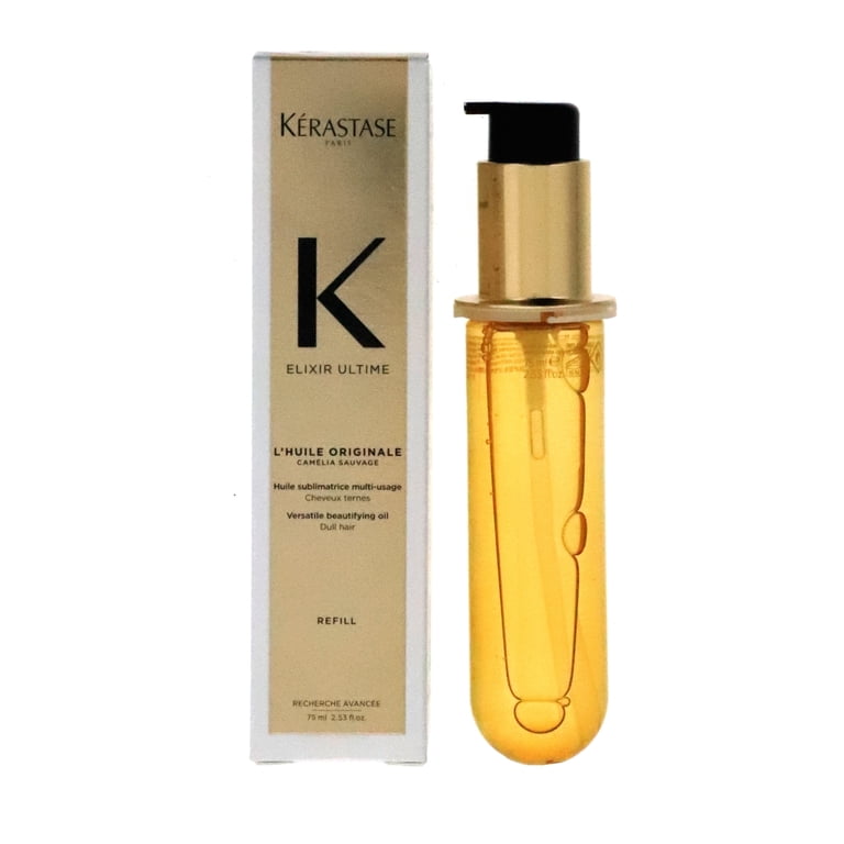 Kérastase Elixir Ultime ヘアオイル + レフィル Kerastase Elixir Ultime Hair Oil Refill, 2.53 oz - Walmart.com