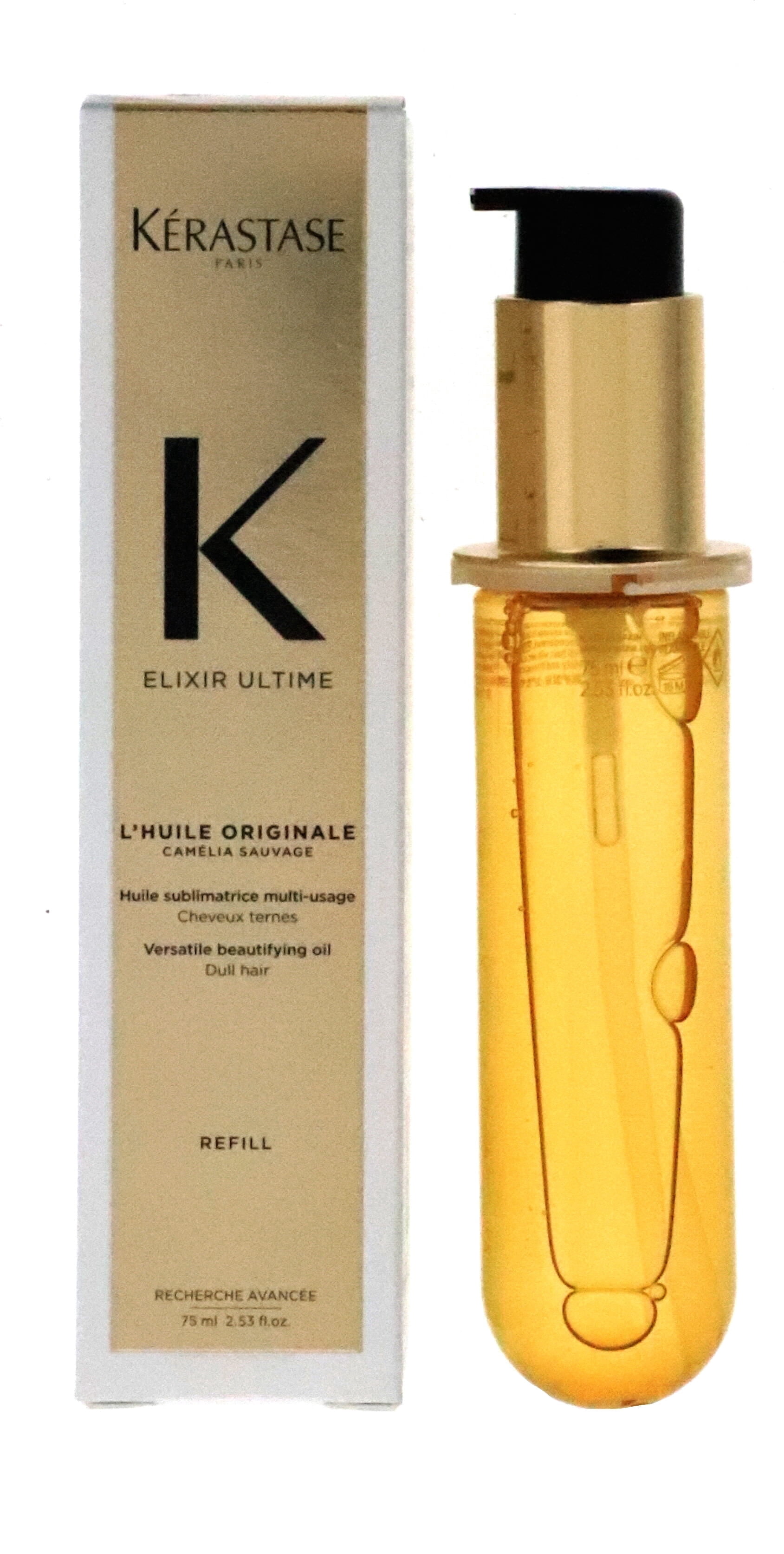 Kérastase, Hair Oil Refill, 2.53 oz, Nourishes Smooth Shine