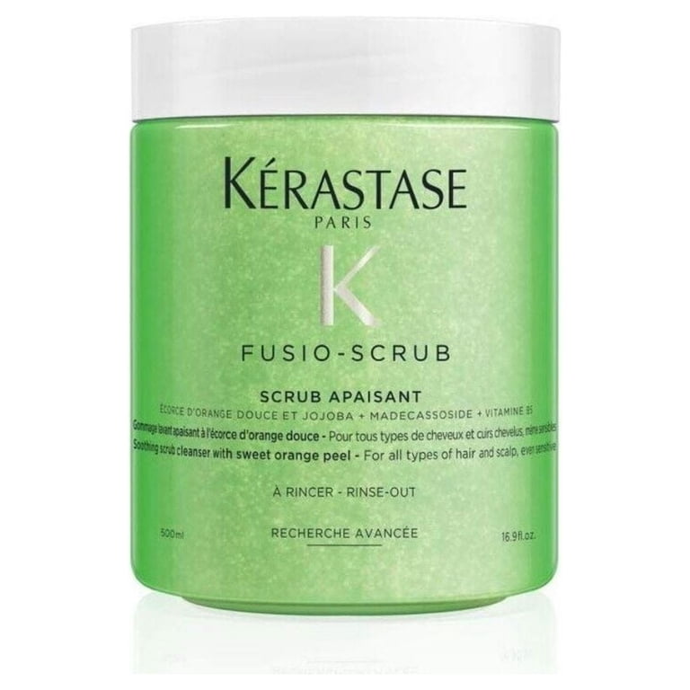 Kerastase Fusio Soothing Scrub for All Hair Types, Scalp Hydration