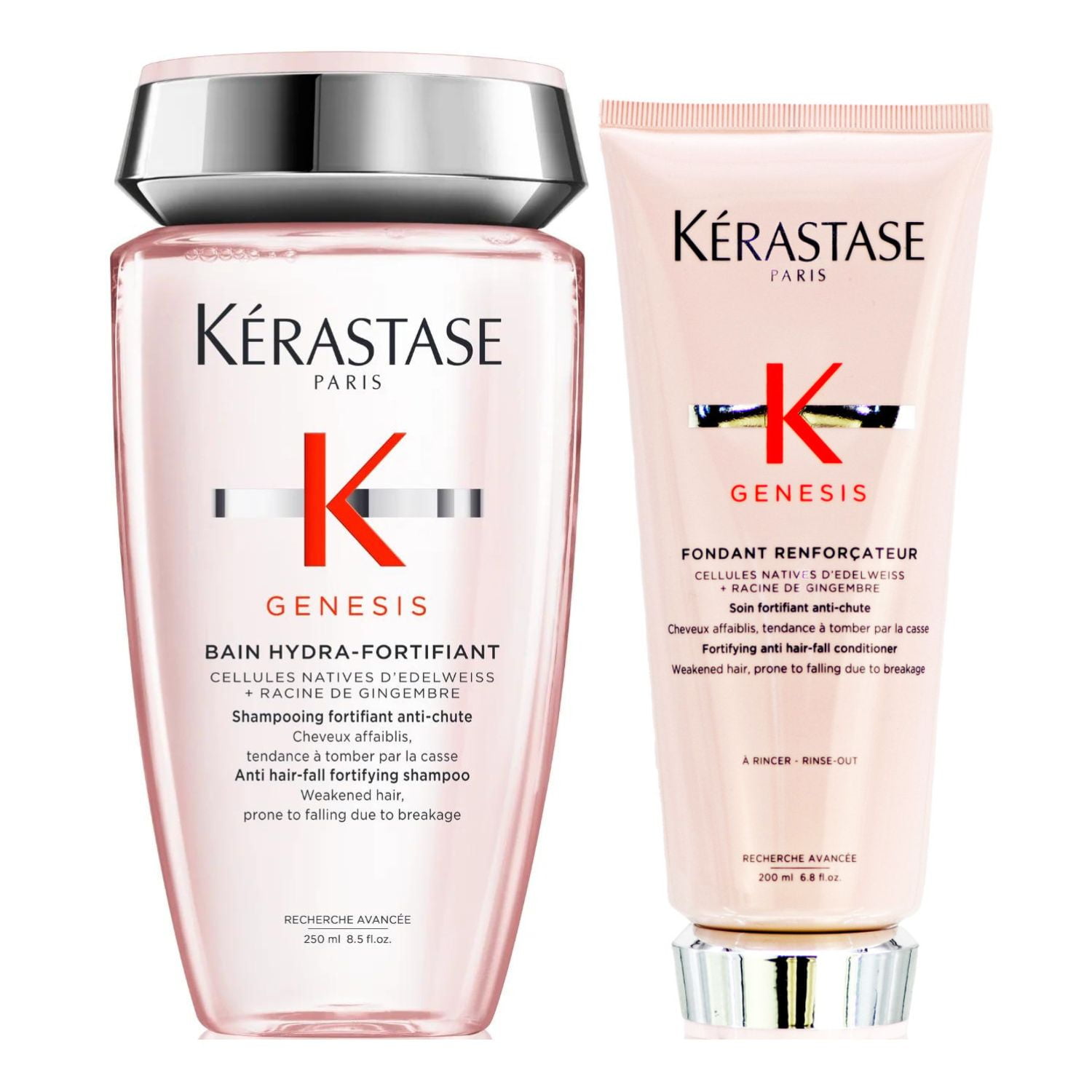 Kerastase Genesis Bain Hydra Fortifiant Shampoo 8.5 oz and Fondant