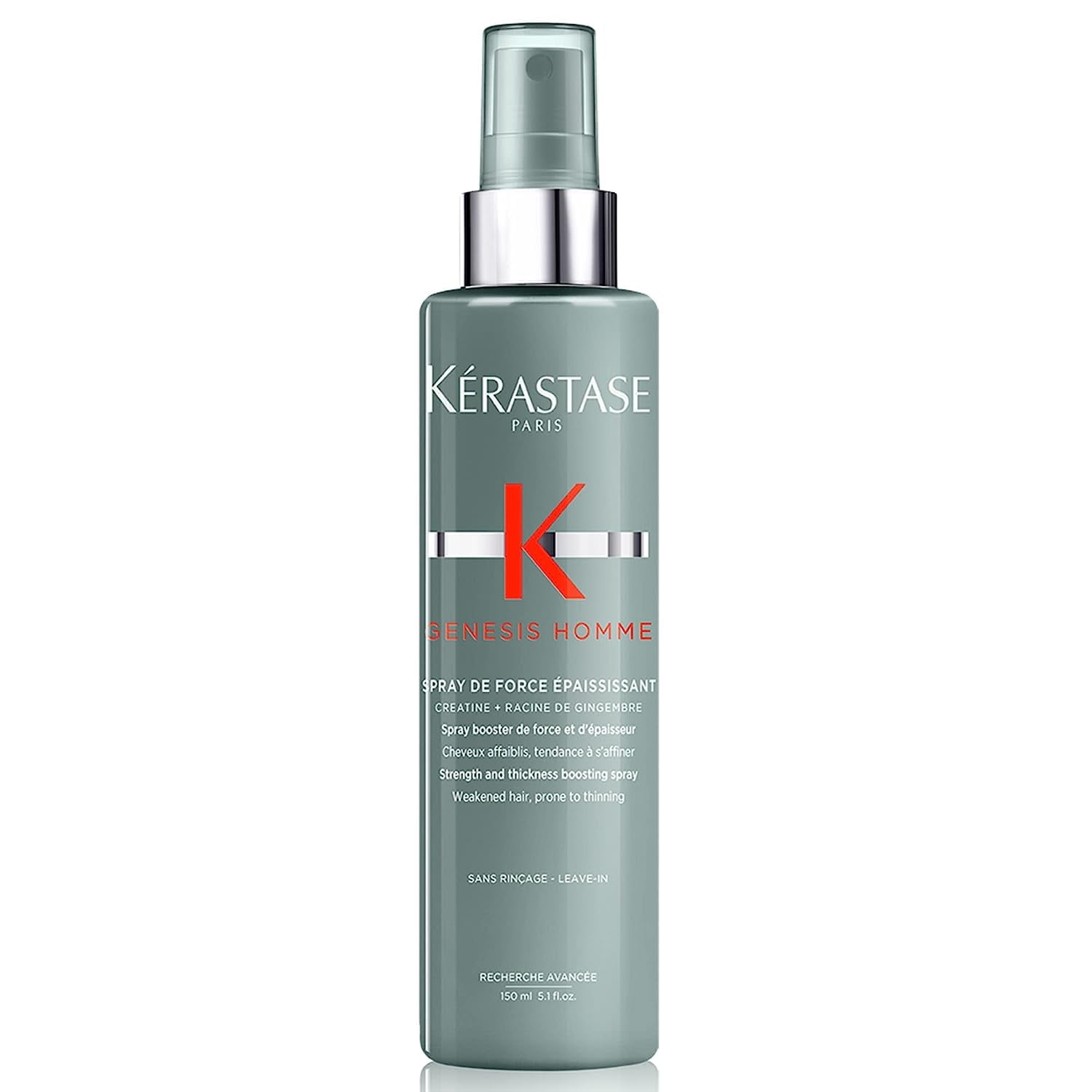 Kerastase Genesis Homme Hair Thickening Spray - 5.1 oz for Instant