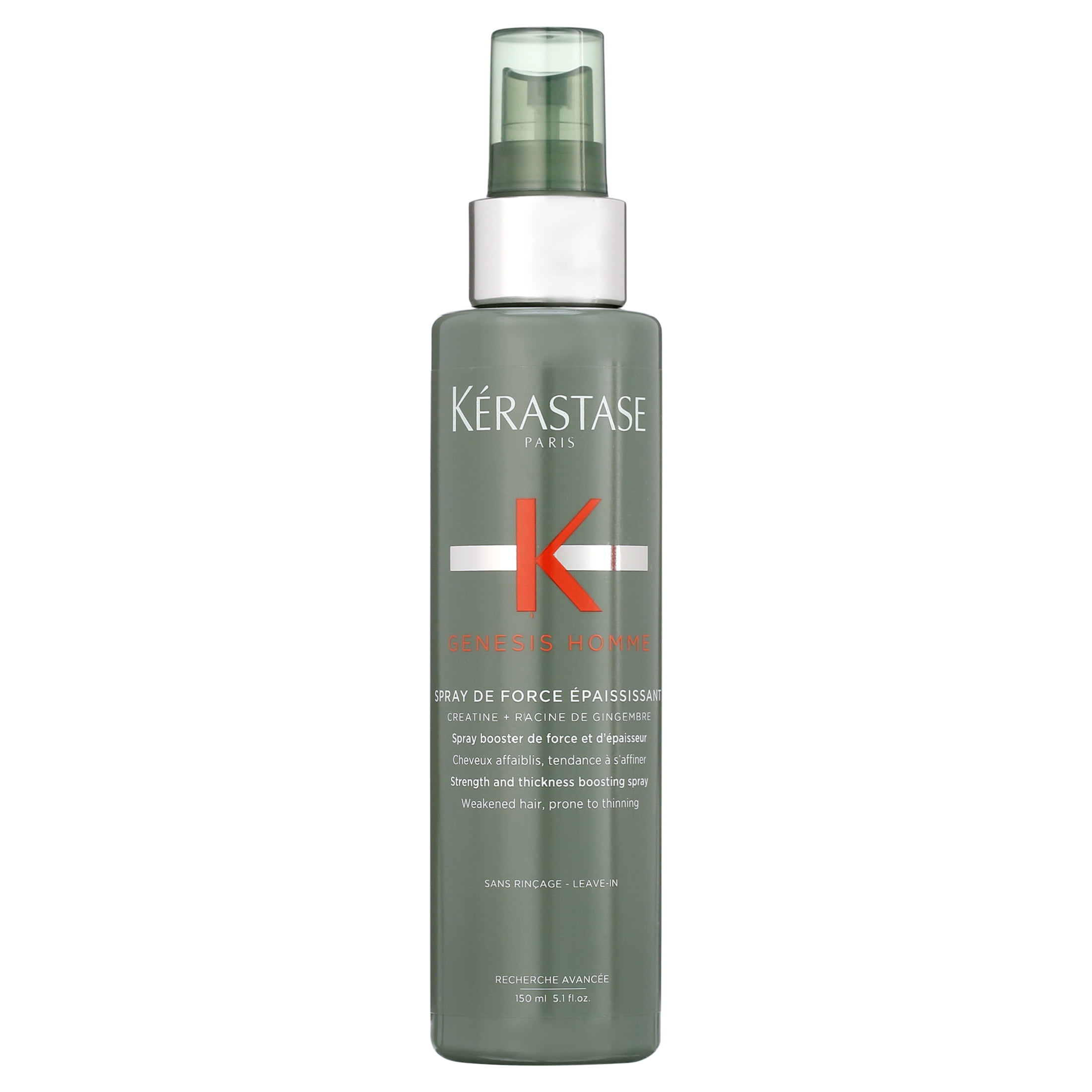 Kerastase Genesis Homme Spray De Force Epaississant Strength and Thickening Hair Spray 5.1oz / 150ml