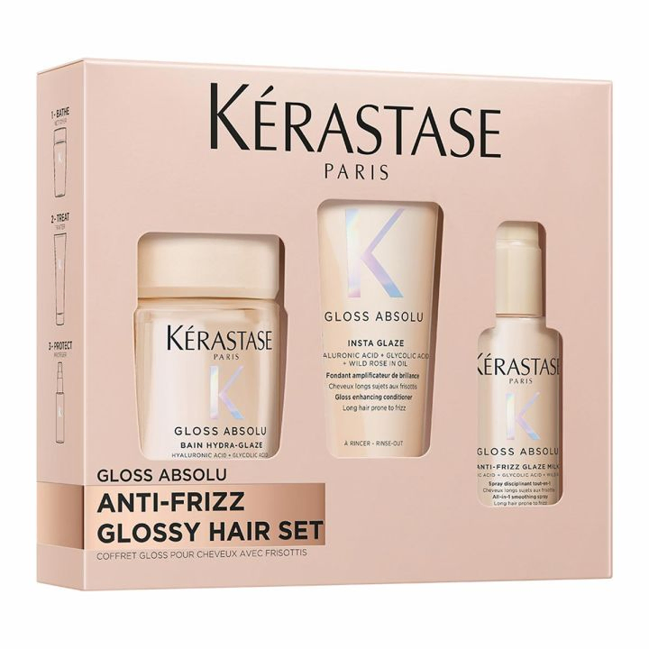 Kerastase Gloss Absolu Anti-Frizz Glossy Hair Set - Walmart.com
