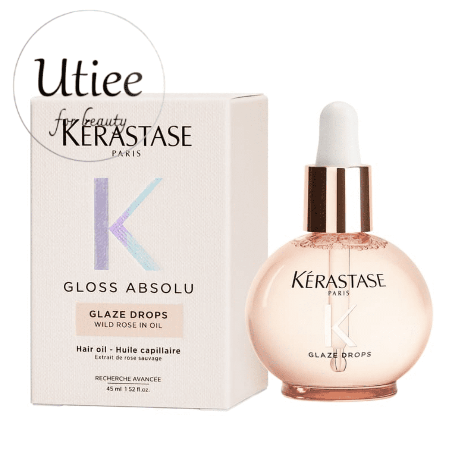 Kerastase Gloss Absolu ヘアオイル 45ml Kerastase Gloss Absolu Glaze Drops Anti-Frizz Hair Oil 45 ml