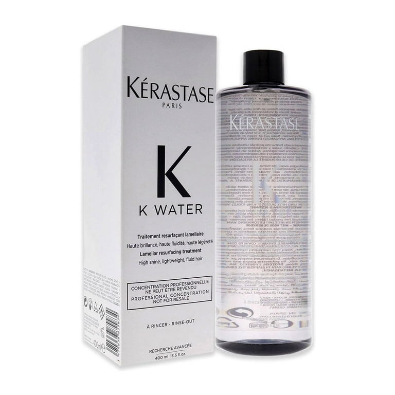 Kerastase K Water Lamellar Resurfacing Treatment For High Shine Lightweight  Fluid Hair, 13.5 oz