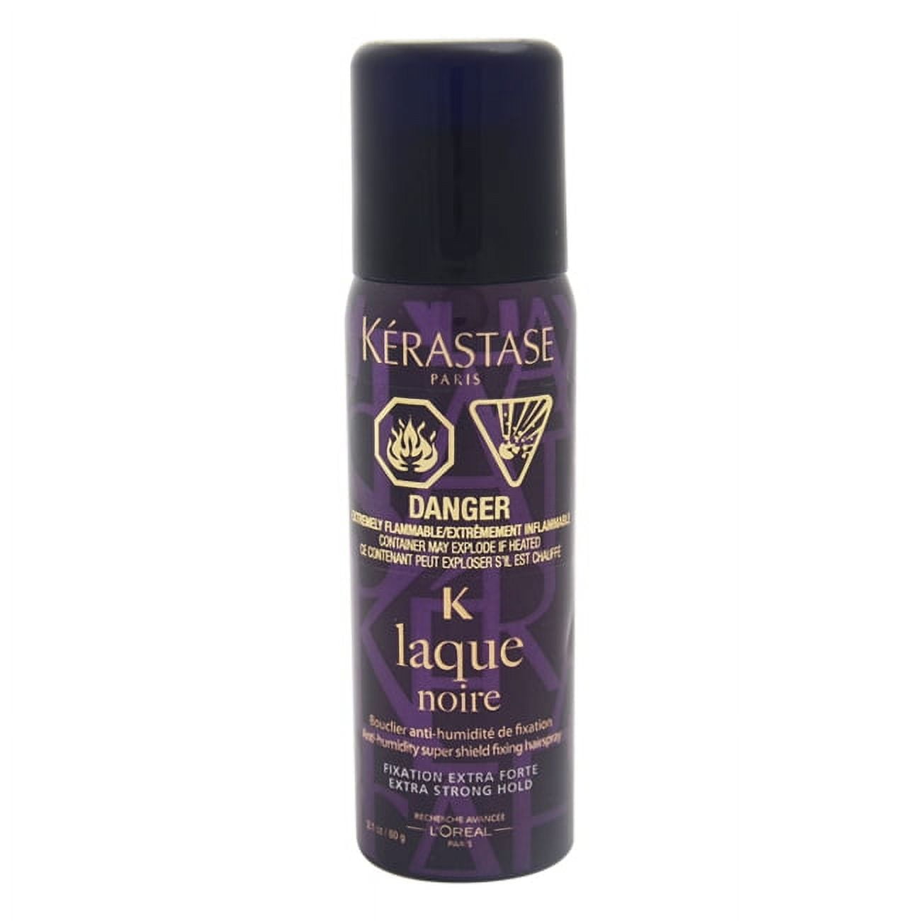 Kerastase Laque Noire ExtraStrong Hold Hairspray, 2.1 Oz
