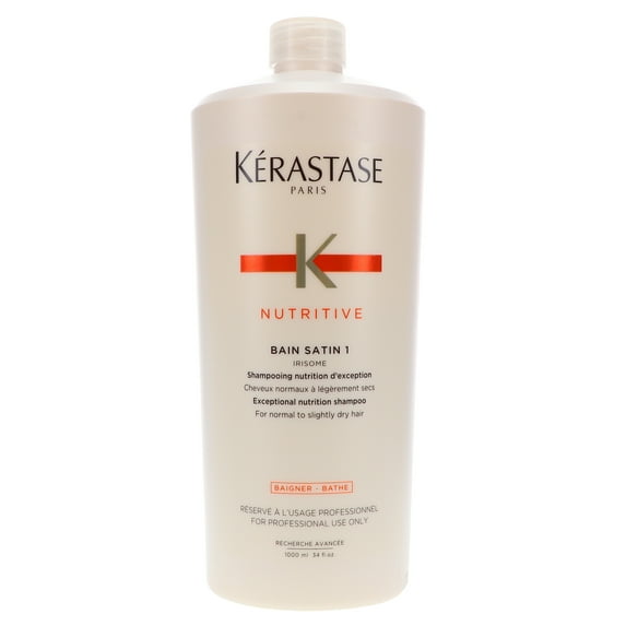 Kerastase Nutritive Bain Satin 1 Complete Nutrition Shampoo 34 oz