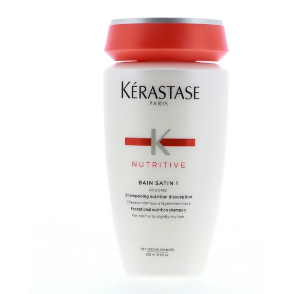 Kerastase Nutritive Bain Satin 1 Shampoo, 8.5 oz 2 Pack