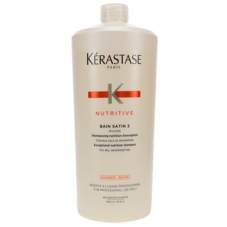 Kerastase Nutritive Bain Satin 2 Complete Nutrition Shampoo 33.8 oz