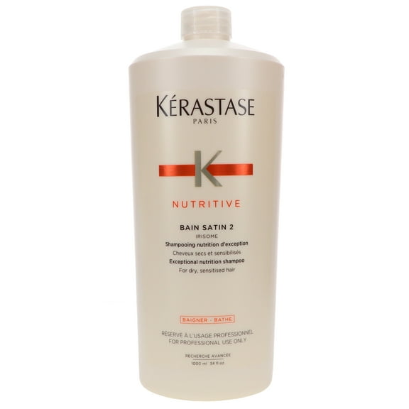 Kerastase Nutritive Bain Satin 2 Complete Nutrition Shampoo 33.8 oz