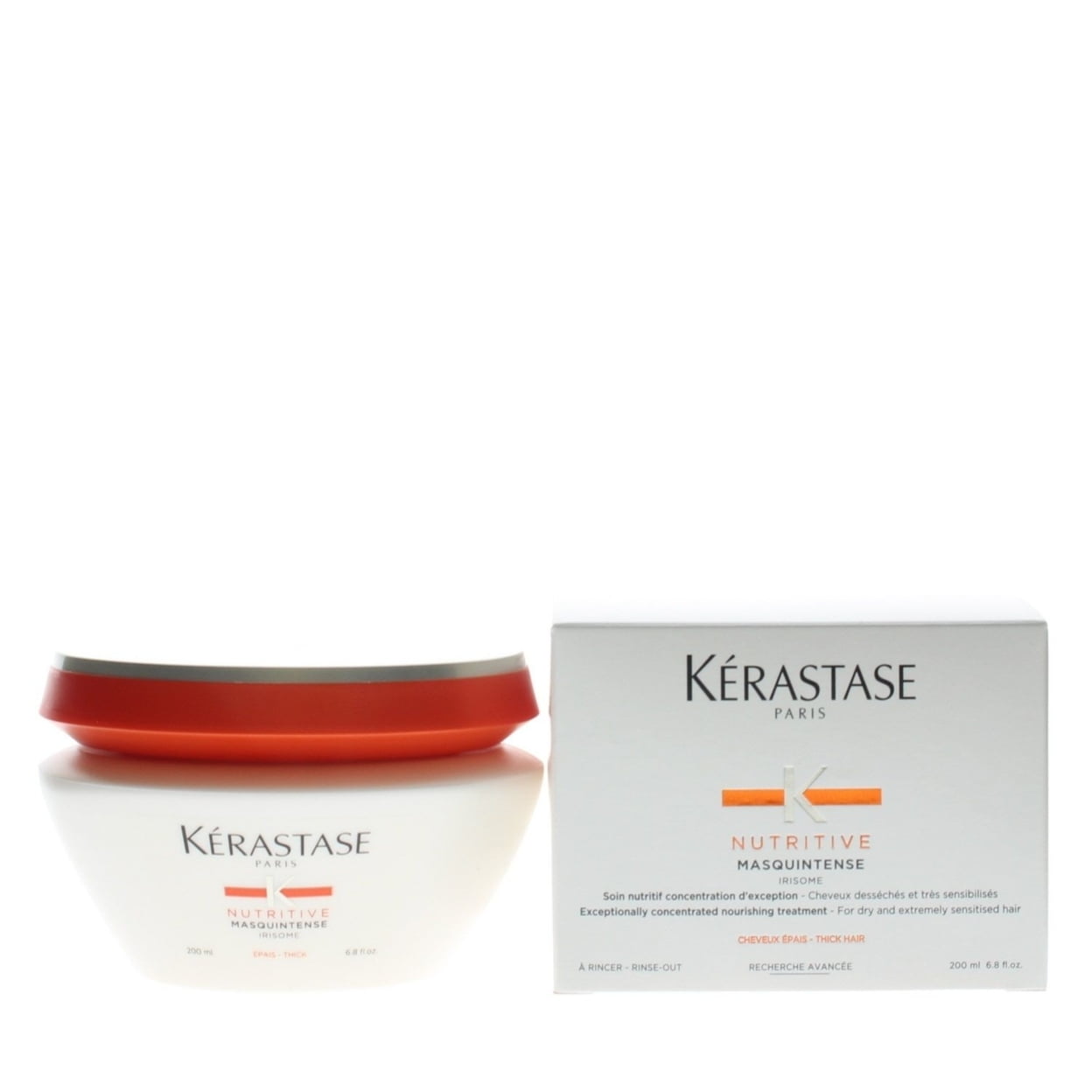 Nutritive Masquintense Irisome Exceptionally Concentrated Nourishing Treatment - Thick Hair 200ml/6.8oz - Walmart.com