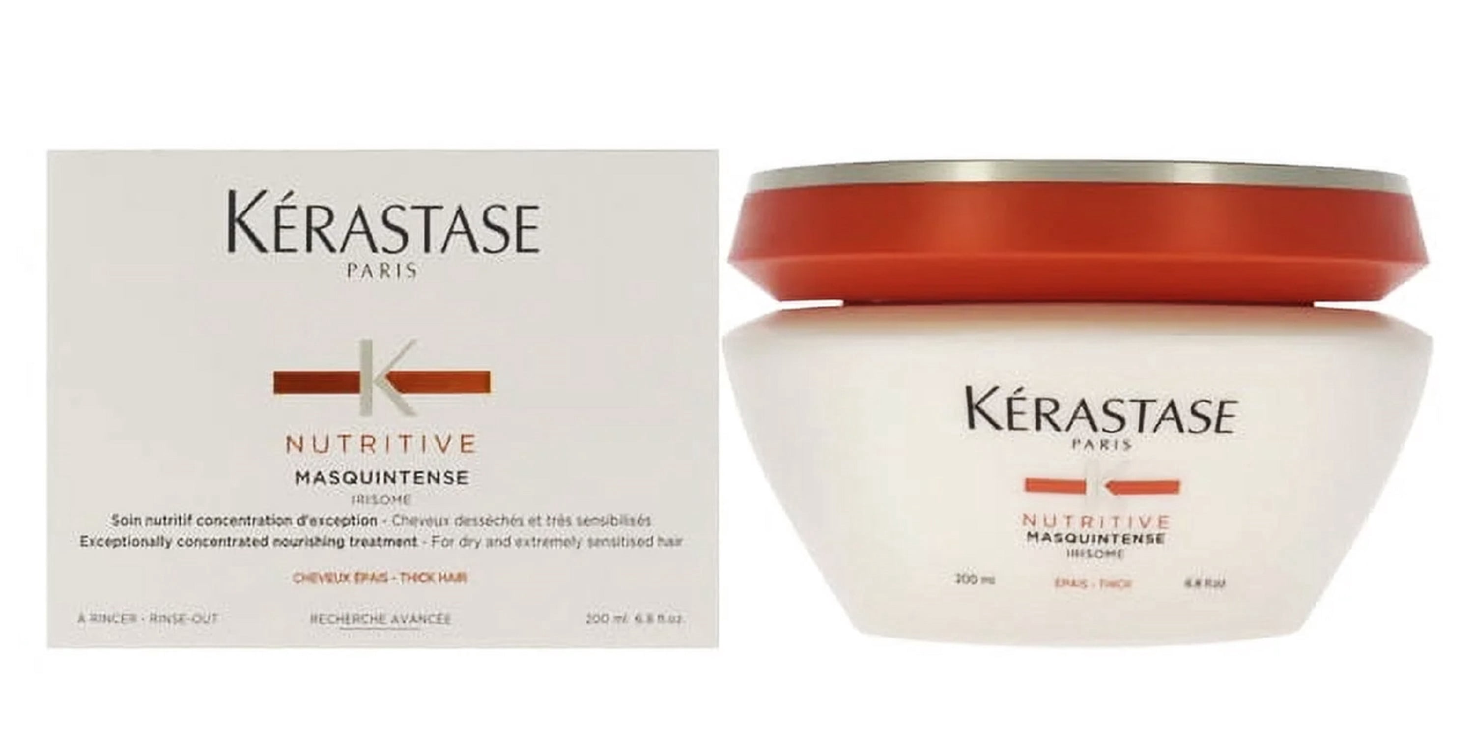 Kerastase Nutritive Masquintense Riche Hair Mask for very dry hair, 6.8 oz 3 Pack