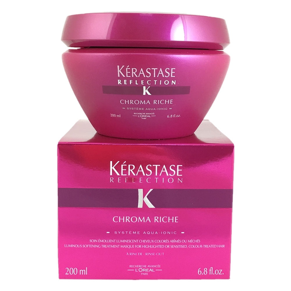 Kerastase Reflection Chroma Riche-Hair Masque For Highlighted Or Sensitised Colour Hair 6.8 Oz